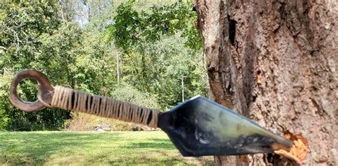 Kunai finished by BurntFingerForge on DeviantArt