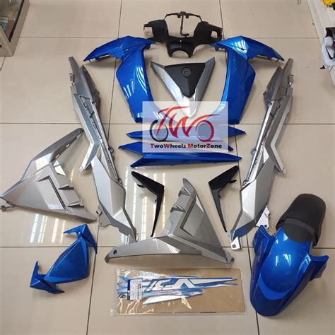 Sym Vf3i V1 Body Coverset With Sticker Graphics Original Sym Shopee