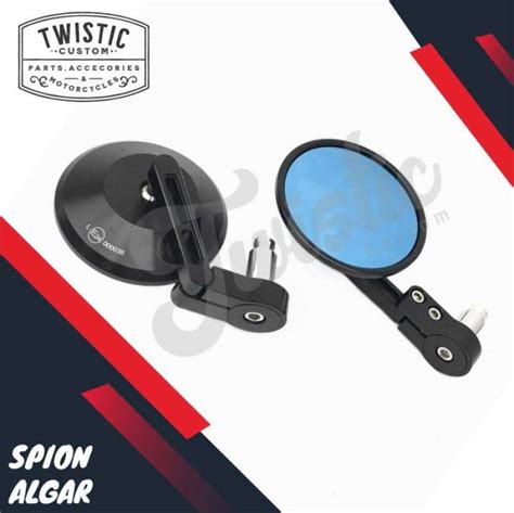 Promo SPION JALU BAR END ALGAR MOTOR W175 XSR VESPA TRIUMPH KEEWAY