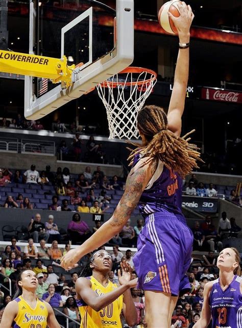 Brittney griner dunks twice in wnba debut now has 2 of the 5 dunks in ...