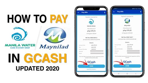 How To Pay Manila Water Maynilad In Gcash Step By Step For