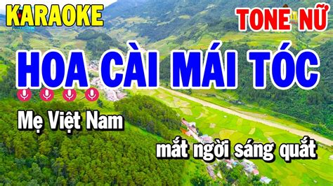 Karaoke Hoa C I M I T C Nh C S Ng Tone N Karaoke Thanh H I Youtube