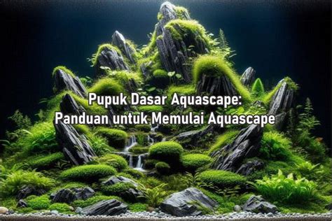 Pupuk Dasar Aquascape Nutrisi Tanaman Pertumbuhan Optimal Aquair