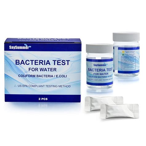 Drinking Water Bacteria Test Kit Coliform E Coli Testing