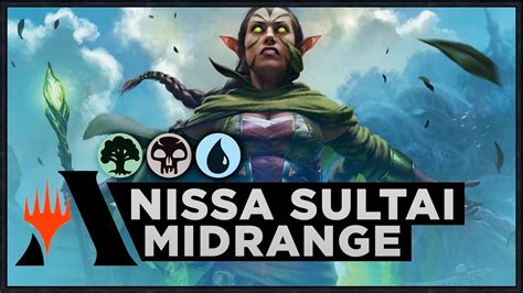 Nissa Sultai Midrange War Of The Spark Standard Deck MTG Arena