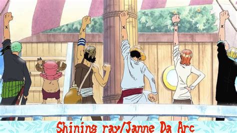 One Piece Ed Shining Ray Janne Da Arc Youtube