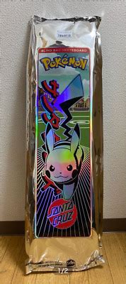 Zuf Lliges Santa Cruz X Pokemon Blind Bag Skateboard Deck X