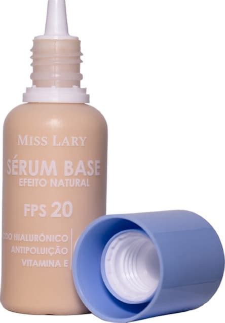 Sérum Base Miss Lary Efeito Natural FPS 20 10 Beleza na Web