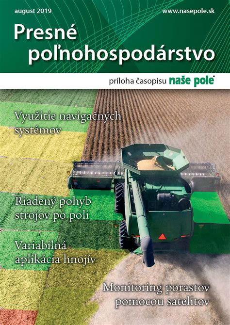 Presné poľnohospodárstvo - Naše Pole