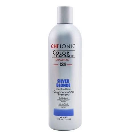 Ionic Color Illuminate Shampoo Silver Blonde 355ml 12oz बल क