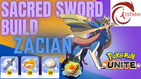 Zacian Sacred Sword Build Pokemon Unite YouTube