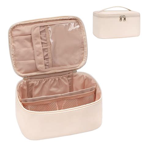 Ocheal Makeup Bag Portable Cosmetic Bag Large Capacity Travel Makeup Case