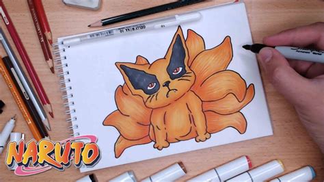 Adorable Baby Kurama Drawing How To Draw Anime Naruto And Boruto 09