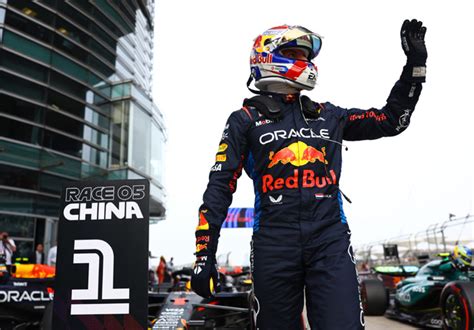 GP de China de Fórmula 1 Clasificación Verstappen sella la pole