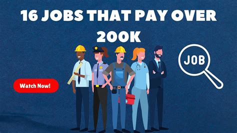 16 Jobs That Pay Over 200k A Year That Will Surprise You Youtube