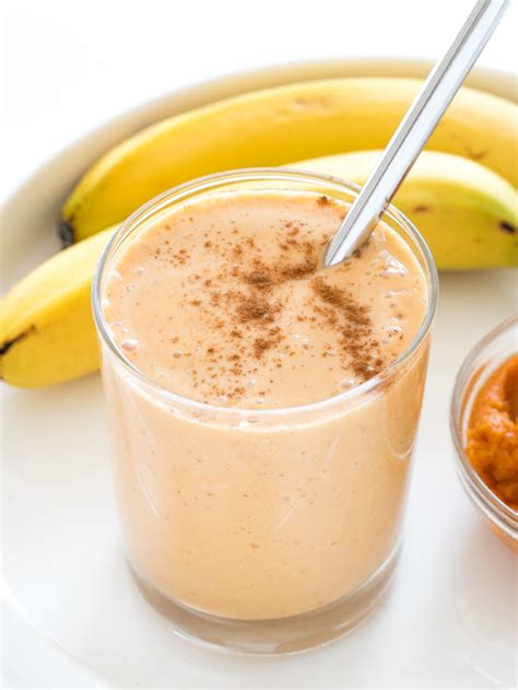 Pumpkin Banana Smoothie Chef Savvy