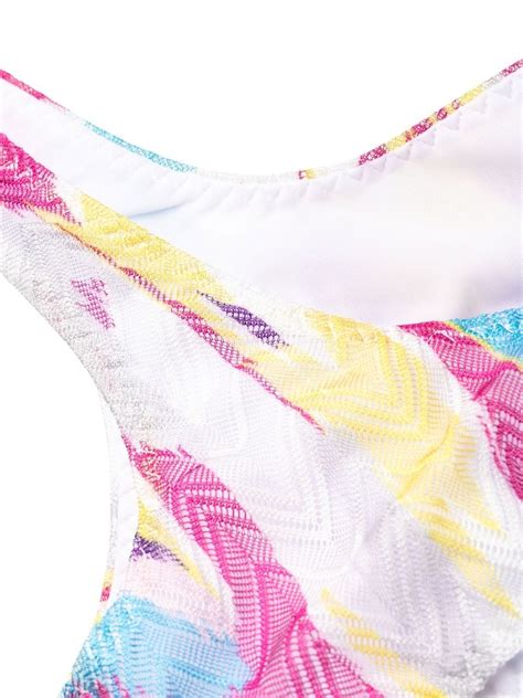 Missoni Asymmetric Zigzag Weave Bikini Set Farfetch