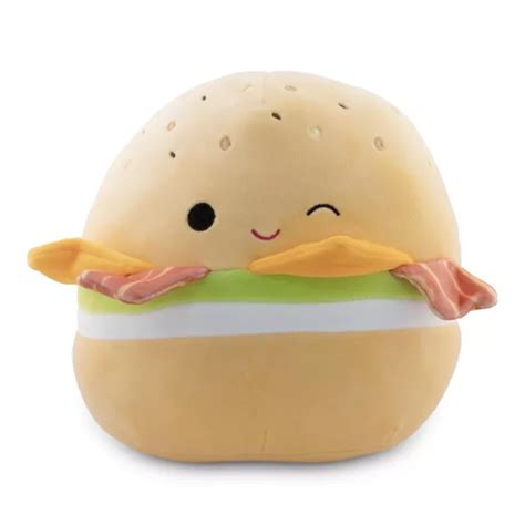 SQUISHMALLOWS PETIT DÉJEUNER Équipe 20 3cm Peluche Geronimo The Bagel