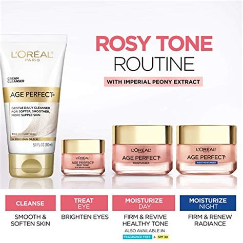 L Oreal Paris Skincare Age Perfect Rosy Tone Fragrance Free Face