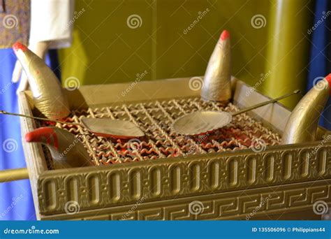 Golden Incense Altar Model Of Tabernacle Tent Of Meeting In Timna