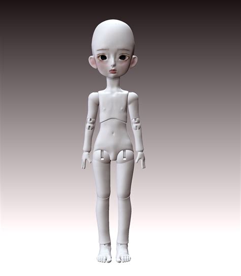 Bjd Ball Jointed Doll Stl D Model D Printable Cgtrader