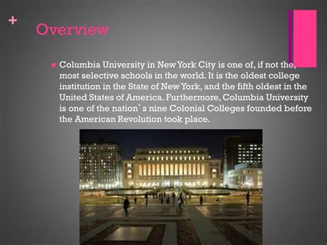 Columbia University Powerpoint Template