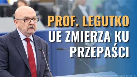 PROF RYSZARD LEGUTKO Debata O Stanie Unii Europejskiej 2023 YouTube