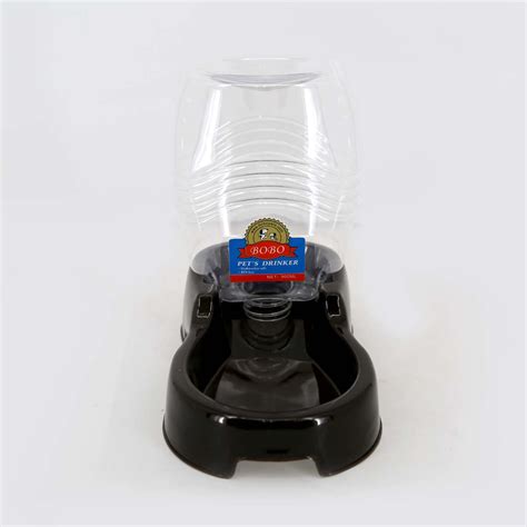 Bobo Automatic Pet Drinker Black Pets Station