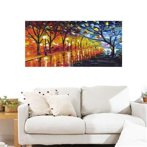 Shop Stroll Through Beauty' Gallery-wrapped Canvas Art - Multi-color ...