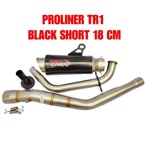 Jual KNALPOT PRO LINER PROLINER TR1 TR 1 R R15 V3 V4 VVA CBR150 CB150