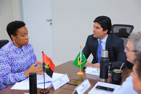 Fufuca Recebe Ministra Do Desporto De Angola Para Tratar De