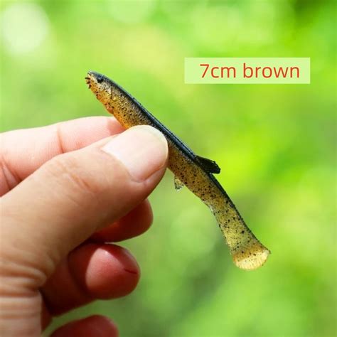 Cm Pcs Fishing Soft Bait Set Bionic Loach Silicone Lure Jig Wobbler