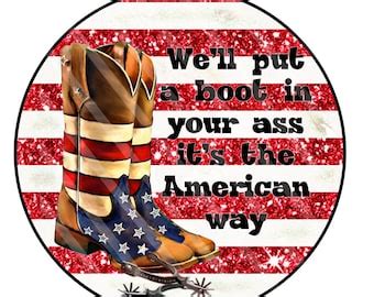Boot In Your Ass Etsy