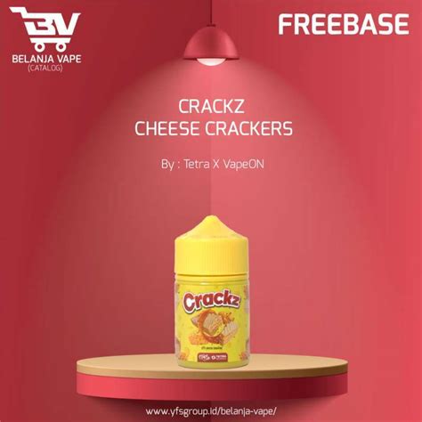 Jual Crackz Cheese Crackers Ml By Tetra X Vapeon Di Seller