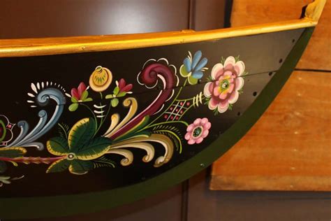 Norwegian Rosemaling Tradition is a Painted Language