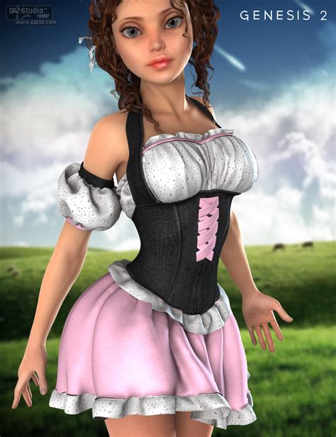 Milkmaid For Genesis 2 Female S Daz 3d