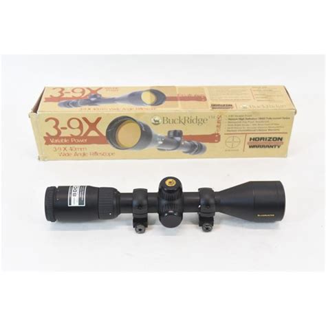 Nikon 3 9x40 Bdc Long Range Hunting Reticle Slug Hunter Scope W Rings