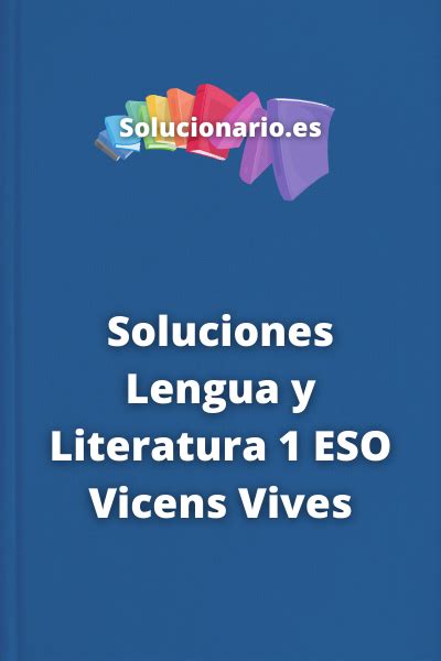 SOLUCIONES Lengua 1 ESO Vicens Vives 2024 2025 PDF