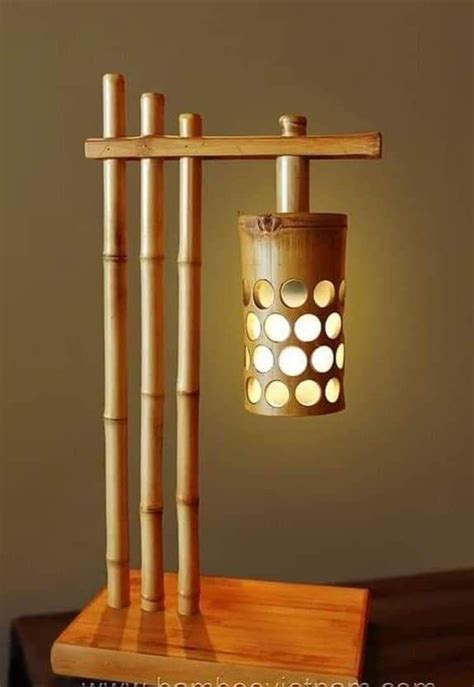 Pin By Abril On Manualidades Con Palitos De Madera Wooden Lamps