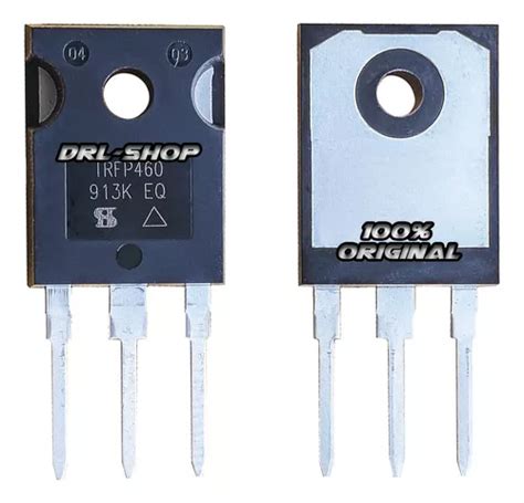 Kit 2 Irfp460 Irfp460 Transistor Mosfet To 247 Original MercadoLivre