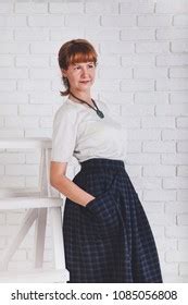 Portrait Smiling Mature Woman Senior Woman Stock Photo 1085056808 Shutterstock