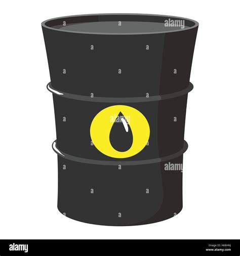 Cartoon barrel of oil Stock Vector Image & Art - Alamy