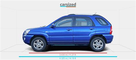 Dimensions Hyundai Tucson 2004 2009 vs Citroën C1 2005 present