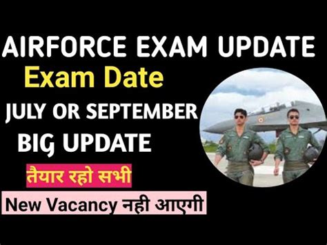 Airforce Exam Update 2021 Indian Airforce Xy Group Exam Date