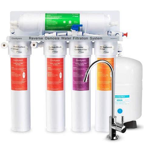 Geekpure Stage The Best Simplest Installation Reverse Osmosis