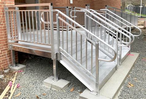 Double Apex Stairs Ramp Upside Innovations Installation