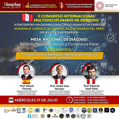 Ii Congreso Internacional Multidisciplinario De Derecho Per