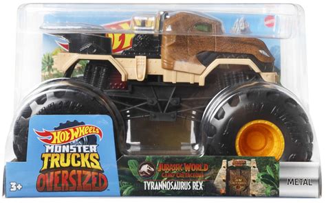 Hot Wheels Monster Trucks Jurassic World T rex GWK96 Samochód niskie