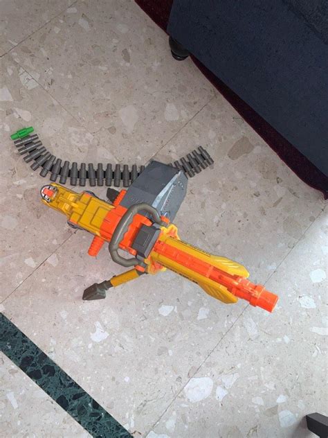 Nerf Vulcan Hobbies And Toys Toys And Games On Carousell