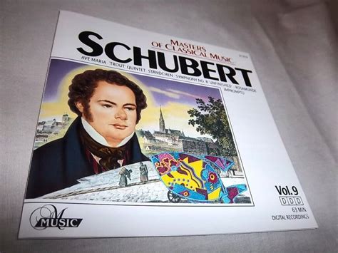 Franz Schubert Masters Of Classical Music Vol 9 31 019 Mint Cd Ebay